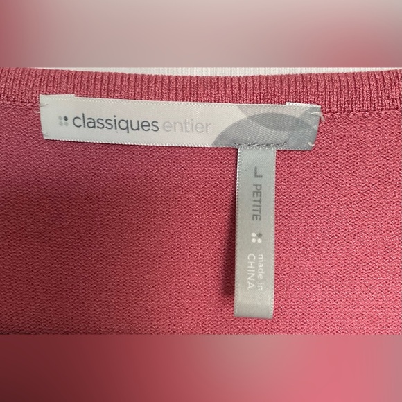Classiques Entier Pink Women's Sweater - Picture 3 of 4